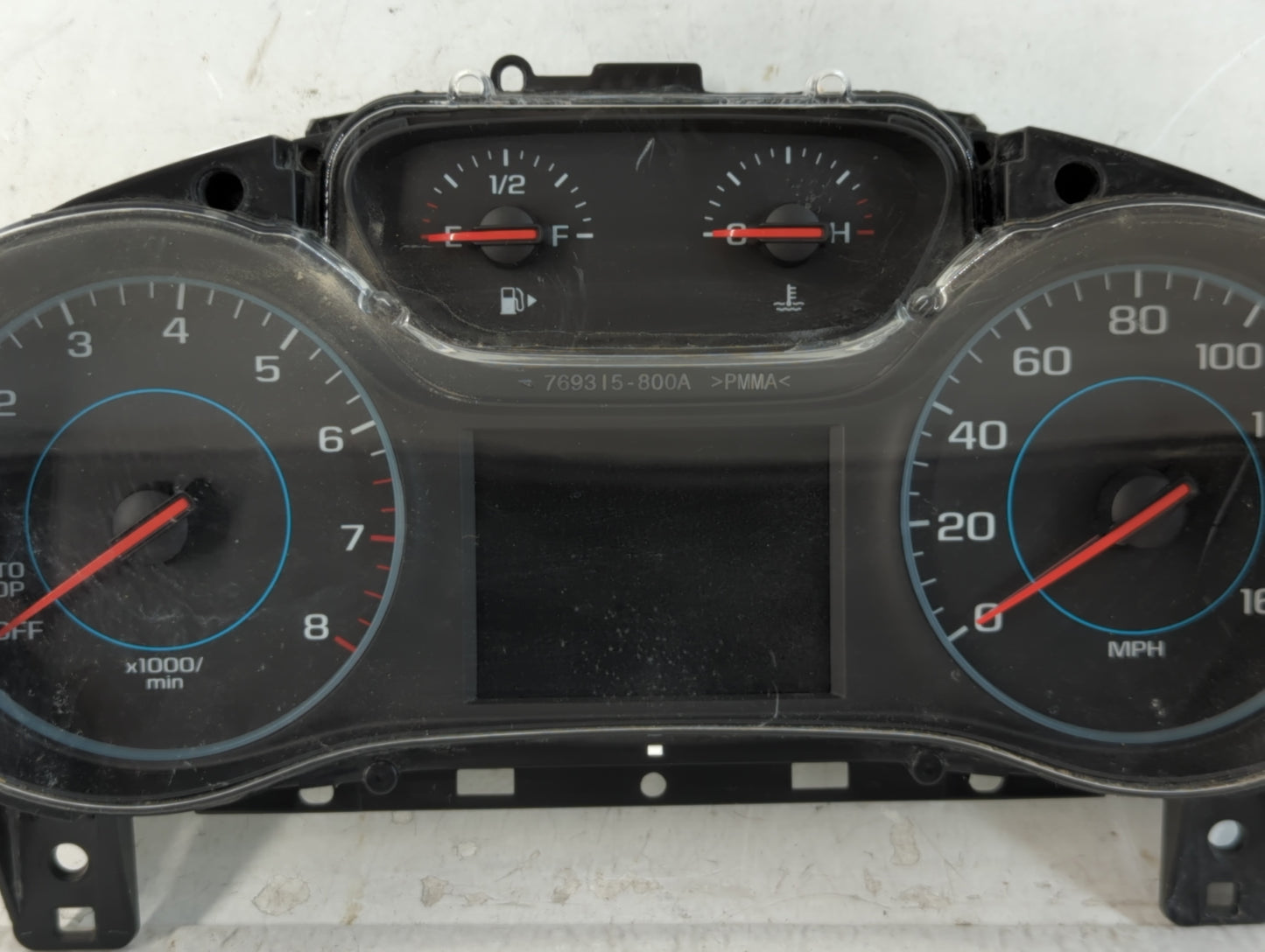 2016 Chevrolet Cruze Instrument Cluster Speedometer Gauges P/N:39082370 Fits OEM Used Auto Parts - Oemusedautoparts1.com