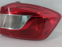 2016 Chevrolet Cruze Tail Light Assembly Passenger Right OEM P/N:84078119 Fits OEM Used Auto Parts - Oemusedautoparts1.com