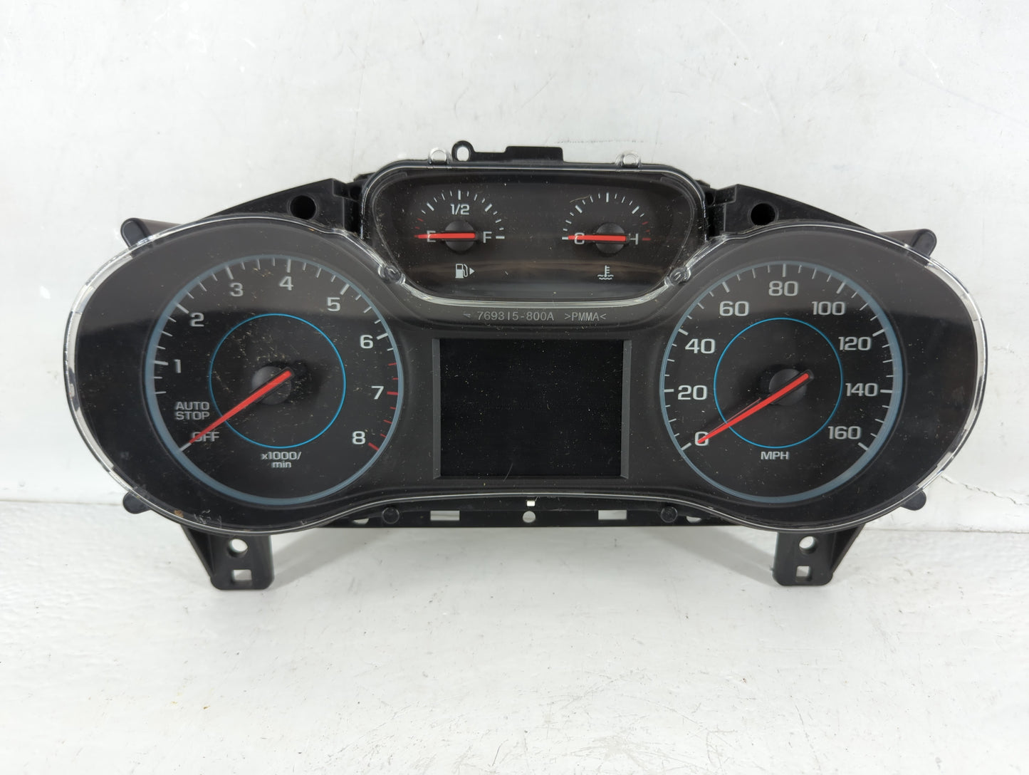 2016 Chevrolet Cruze Instrument Cluster Speedometer Gauges P/N:39082370 Fits OEM Used Auto Parts - Oemusedautoparts1.com