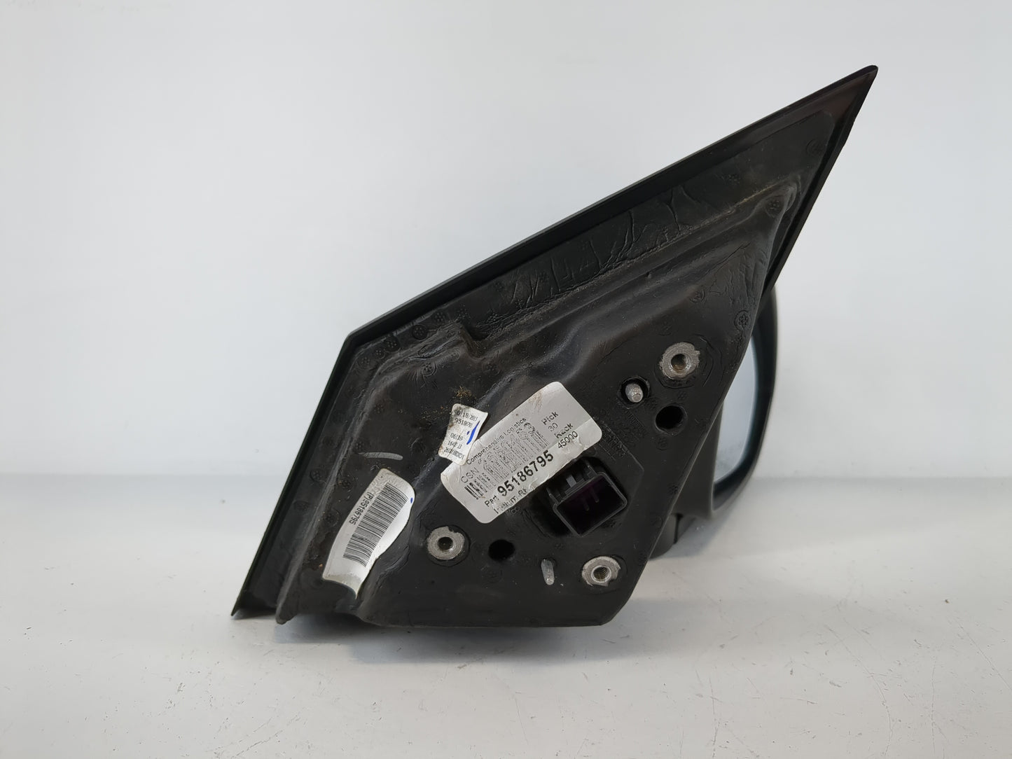 2011-2016 Chevrolet Cruze Passenger Right Side View Manual Door Mirror - Oemusedautoparts1.com