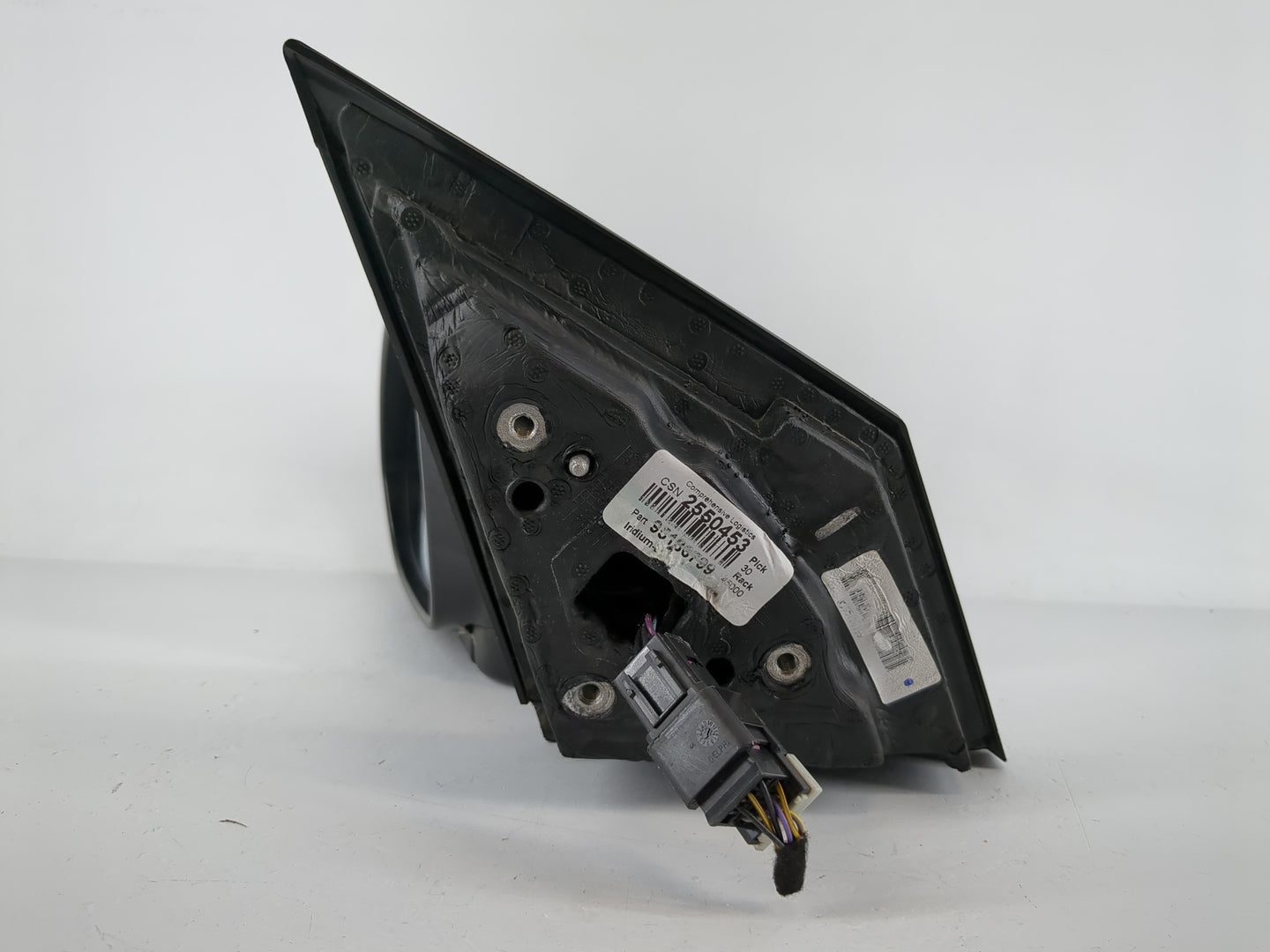 2011-2016 Chevrolet Cruze Driver Left Side View Manual Door Mirror Black - Oemusedautoparts1.com