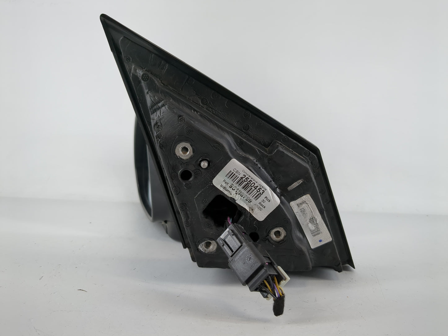 2011-2016 Chevrolet Cruze Driver Left Side View Manual Door Mirror Black - Oemusedautoparts1.com
