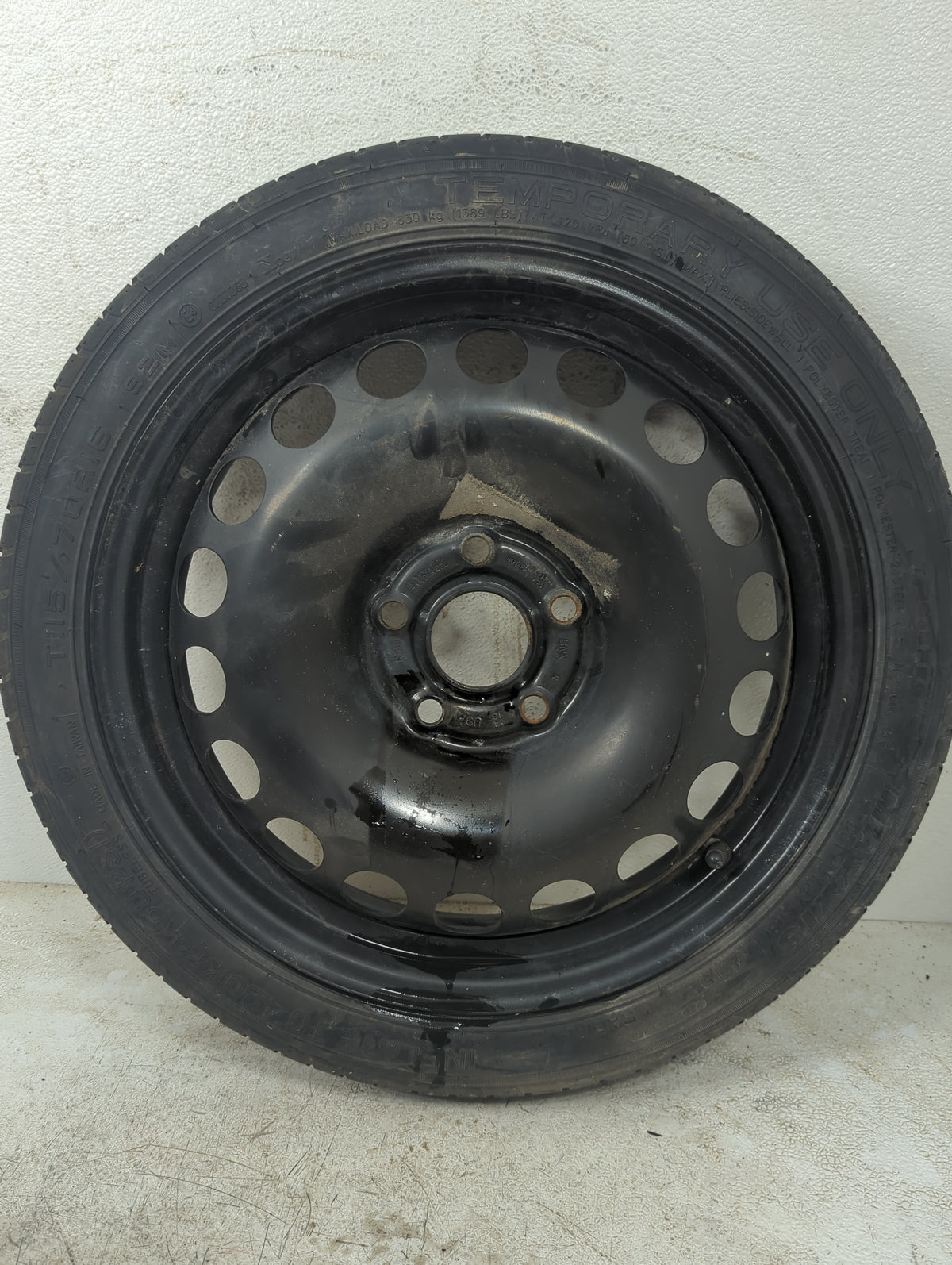 Chevrolet Cruze Limited Spare Donut Tire Wheel Rim Oem 1168260 - Oemusedautoparts1.com