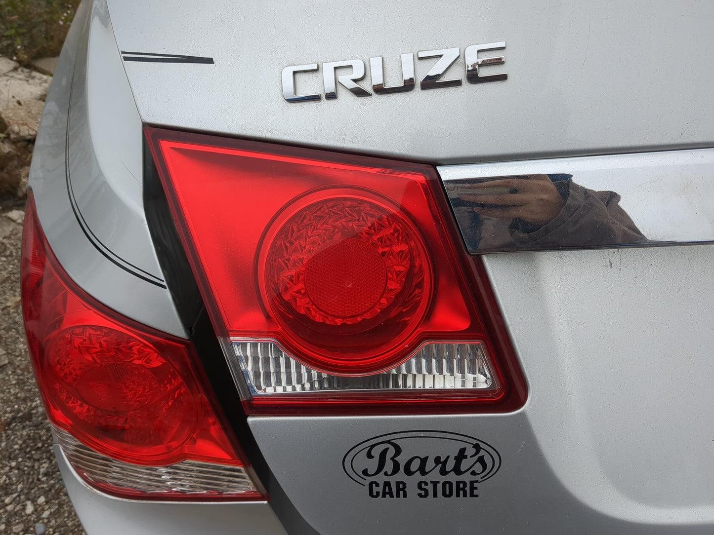 Chevrolet Cruze Limited Driver Left Side Deck Lid Mounted Tail Light 1169566 - Oemusedautoparts1.com