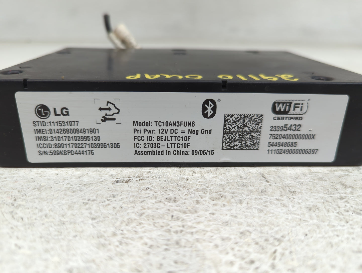 Chevrolet Cruze Limited Communication Control Module - Oemusedautoparts1.com