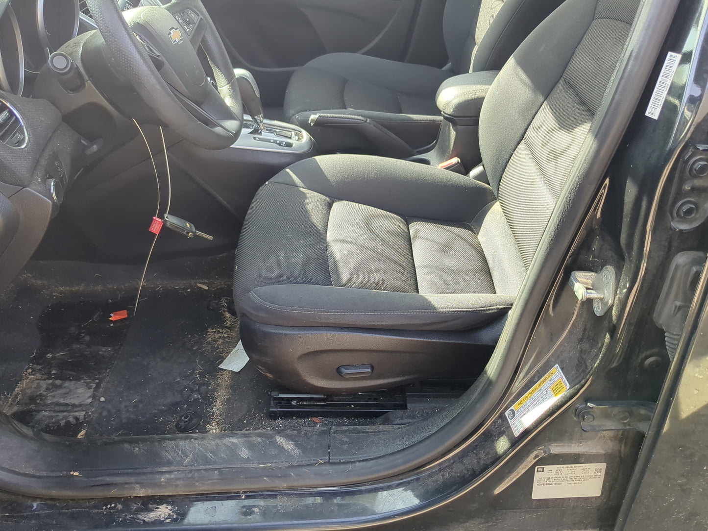 Chevrolet Cruze Limited Driver Front Seat Oem 1185932 - Oemusedautoparts1.com