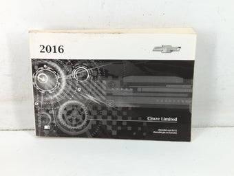 compare product 2016 Chevrolet Cruze Limited Owners Manual Book Guide P/N:23289323 A OEM Used Auto Parts