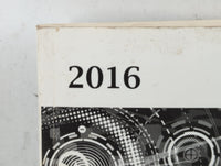 2016 Chevrolet Cruze Limited Owners Manual Book Guide P/N:23289323 A OEM Used Auto Parts - Oemusedautoparts1.com