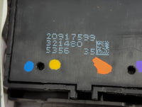 2010-2017 Chevrolet Equinox Master Power Window Switch Replacement Driver Side Left P/N:321480 20917599 Fits OEM Used Auto P