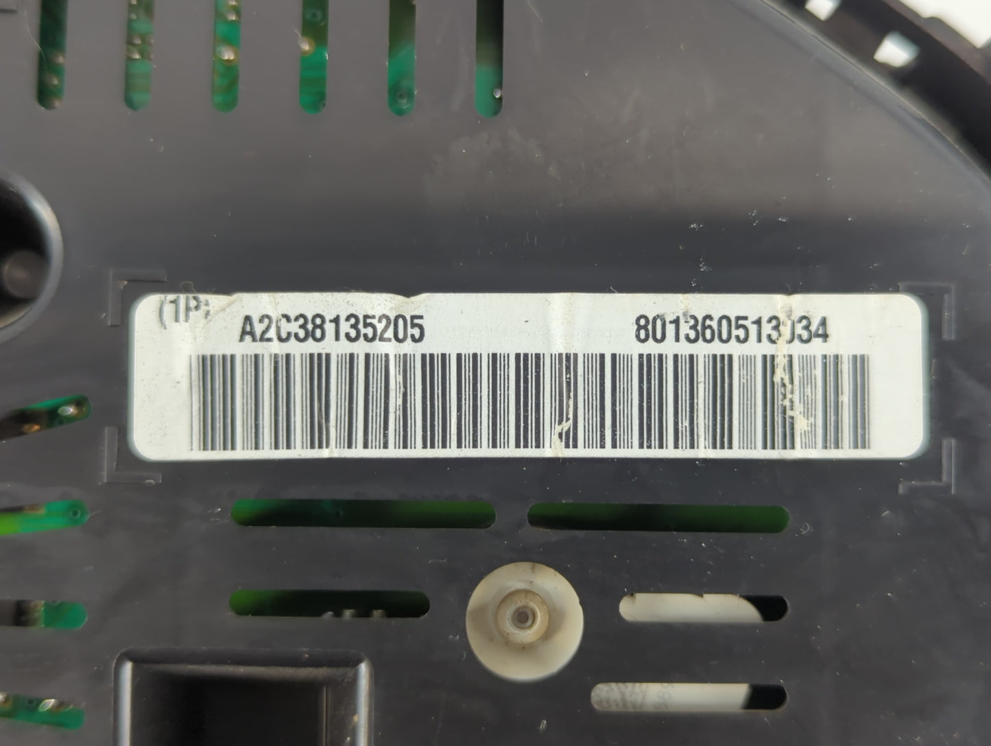 2013-2017 Chevrolet Equinox Instrument Cluster Speedometer Gauges P/N:801360780125 A2C38135205 Fits Fits 2013 2014 2015 2016
