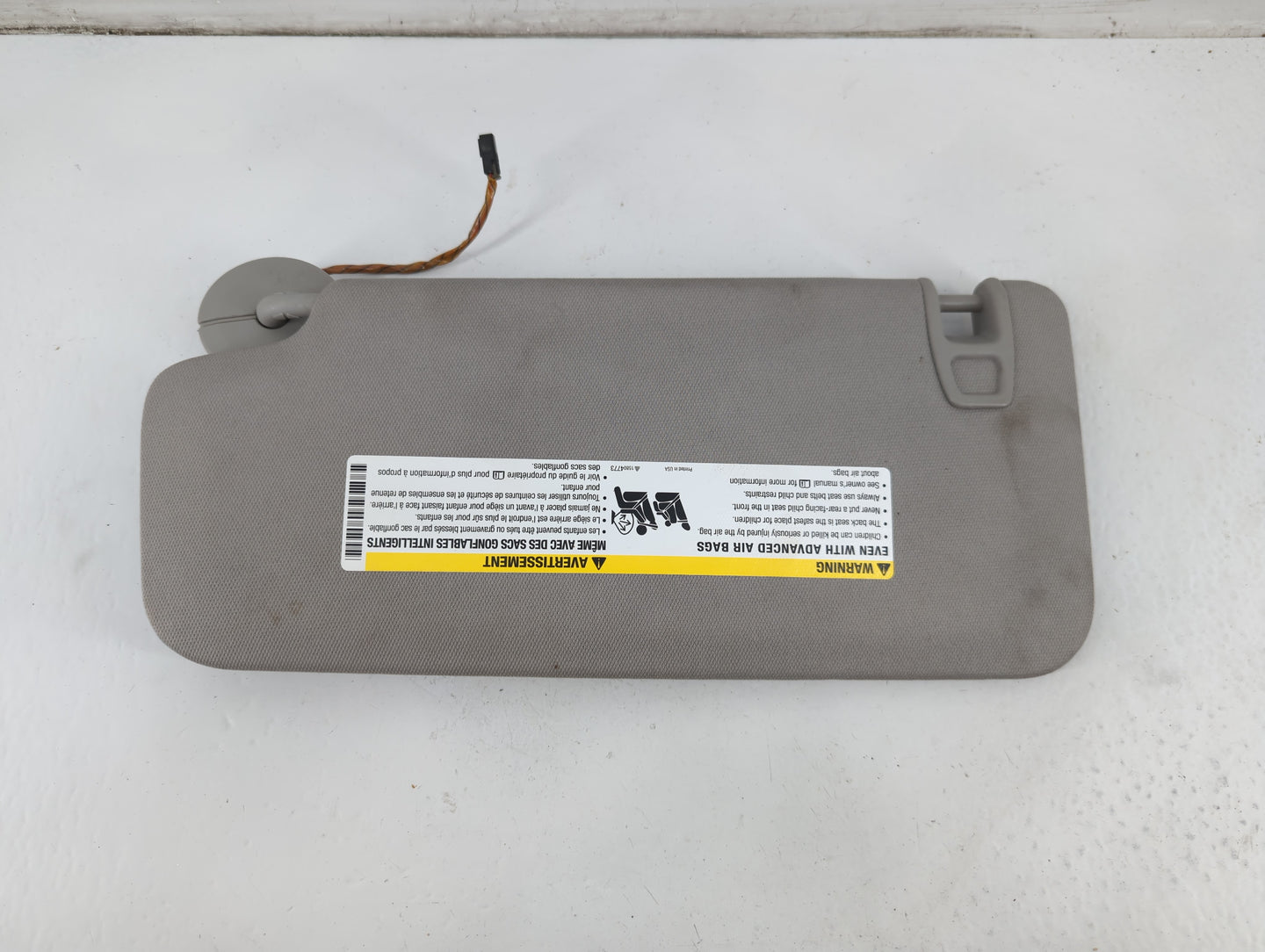 2010-2017 Chevrolet Equinox Sun Visor Shade Replacement Passenger Right Mirror Fits Fits 2010 2011 2012 2013 2014 2015 2016 