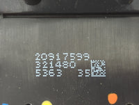 2010-2017 Chevrolet Equinox Master Power Window Switch Replacement Driver Side Left P/N:321480 20917599 Fits OEM Used Auto P