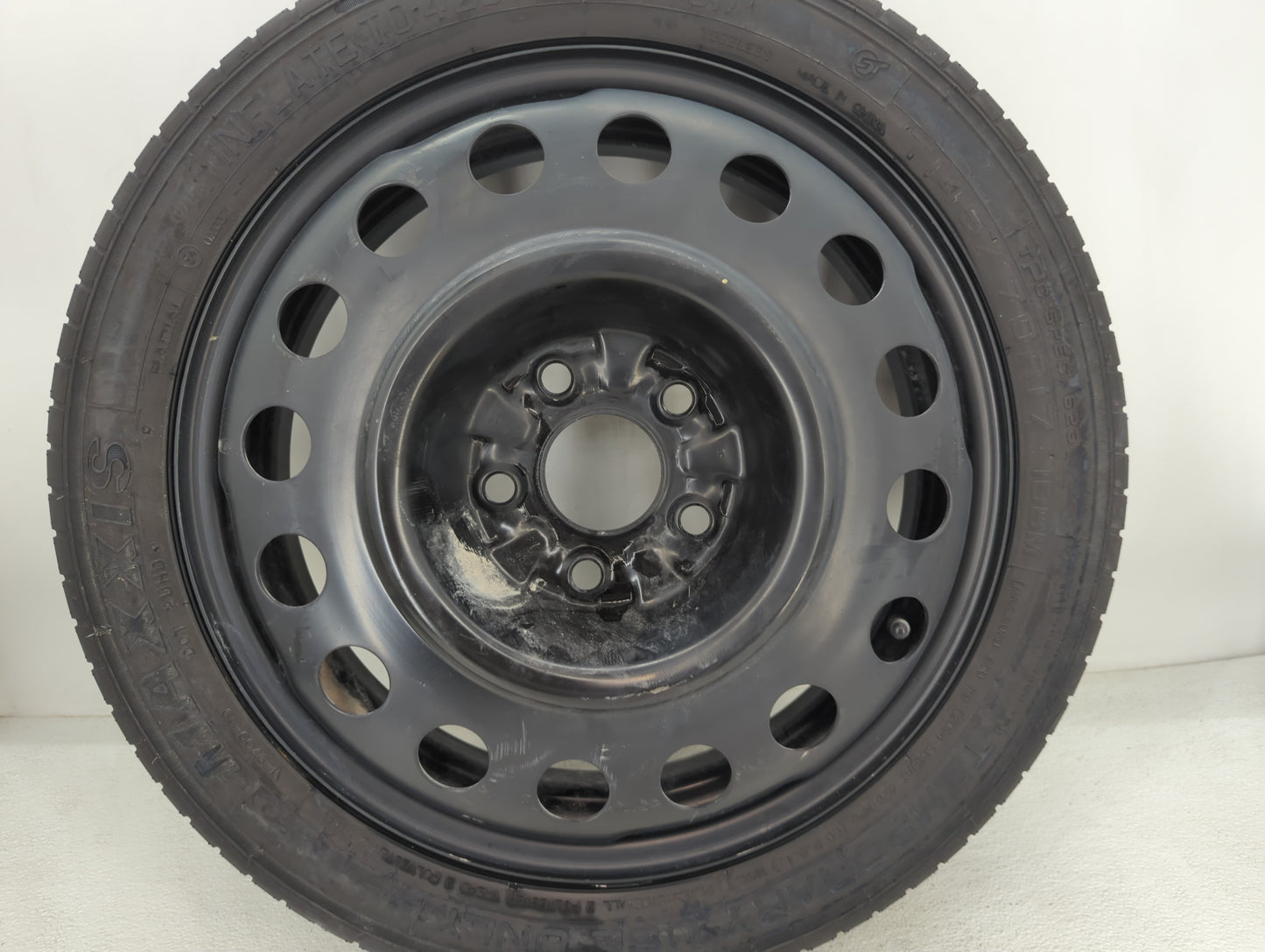 2010-2017 Chevrolet Equinox Spare Donut Tire Wheel Rim Oem - Oemusedautoparts1.com