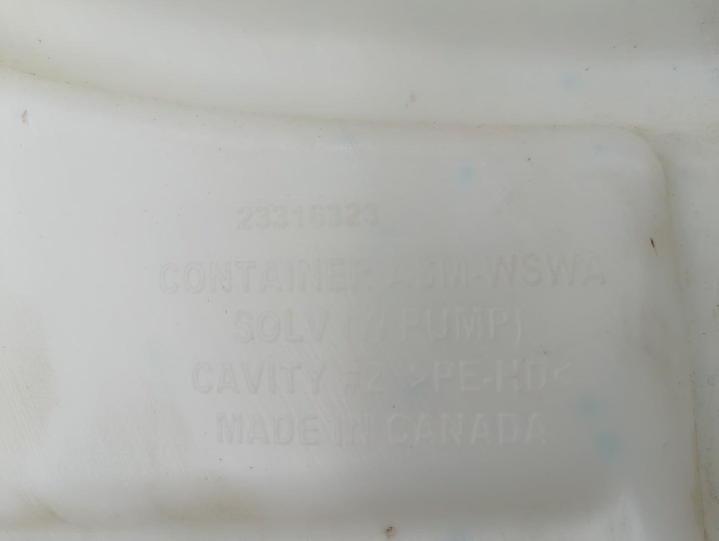 2010-2017 Chevrolet Equinox Windshield Washer Fluid Reservoir Bottle Oem - Oemusedautoparts1.com