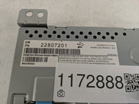 2016 Chevrolet Equinox Radio AM FM Cd Player Receiver Replacement P/N:22807201 Fits OEM Used Auto Parts - Oemusedautoparts1.