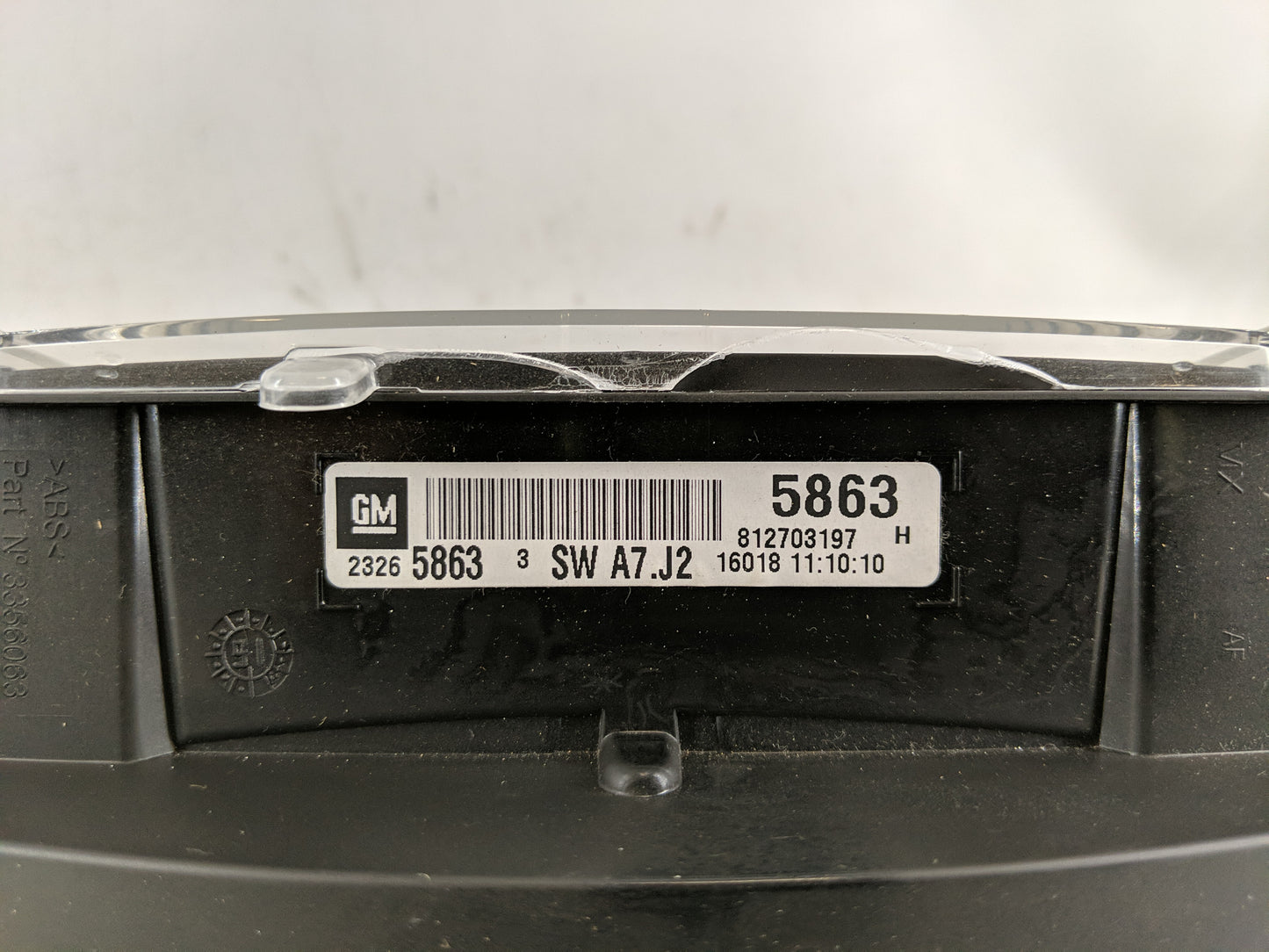 2013-2017 Chevrolet Equinox Instrument Cluster Speedometer Gauges P/N:23265863 Fits Fits 2013 2014 2015 2016 2017 OEM Used A