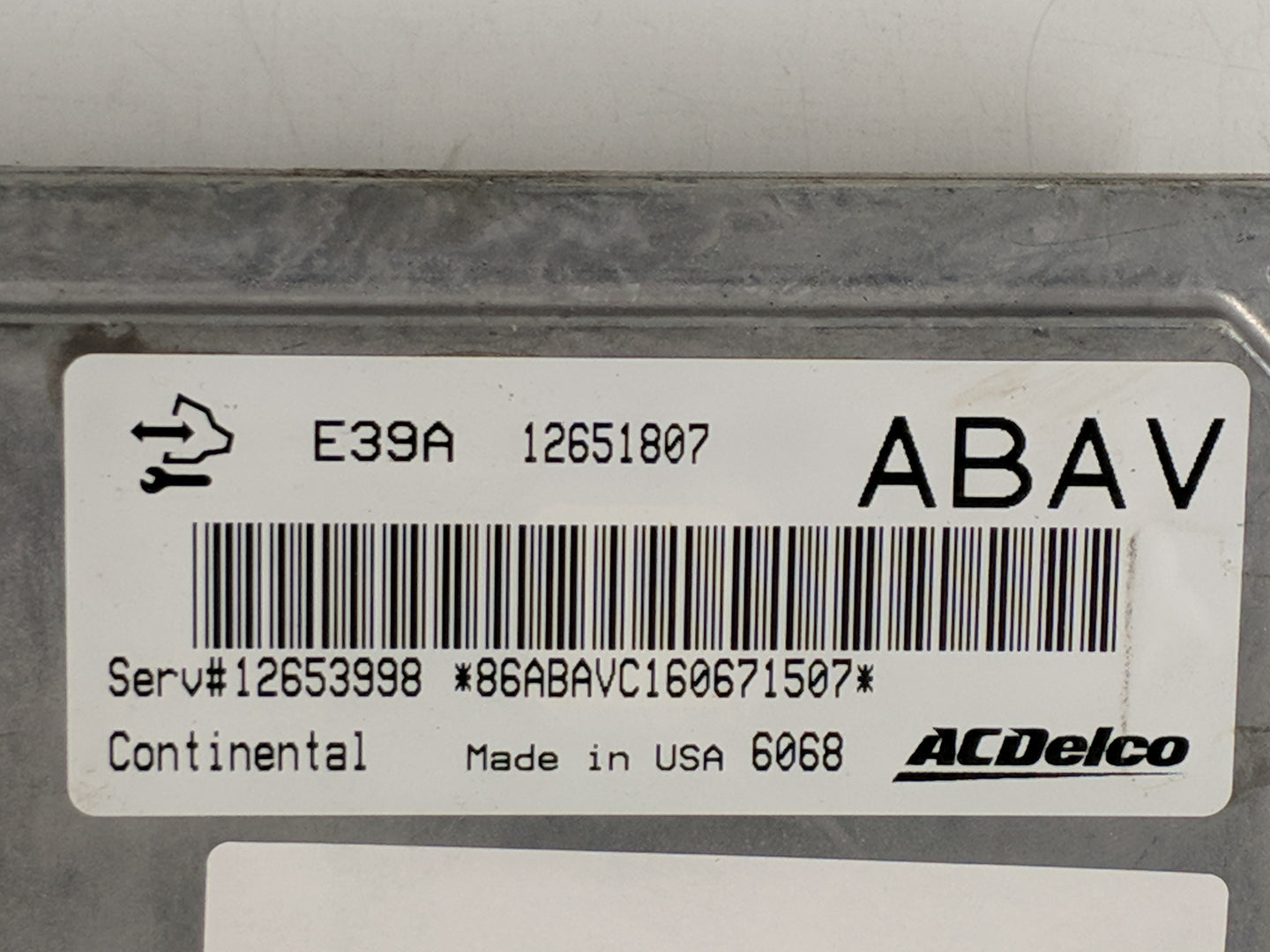 2013-2016 Chevrolet Equinox PCM Engine Control Computer ECU ECM PCU OEM P/N:E39A12651807 Fits Fits 2013 2014 2015 2016 OEM U