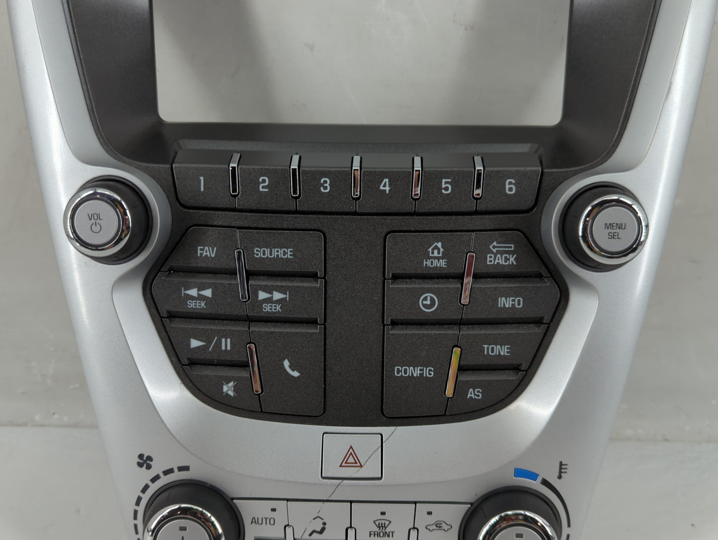 2016-2017 Chevrolet Equinox Radio AM FM Cd Player Receiver Replacement P/N:90025-817 84096689 Fits Fits 2016 2017 OEM Used A