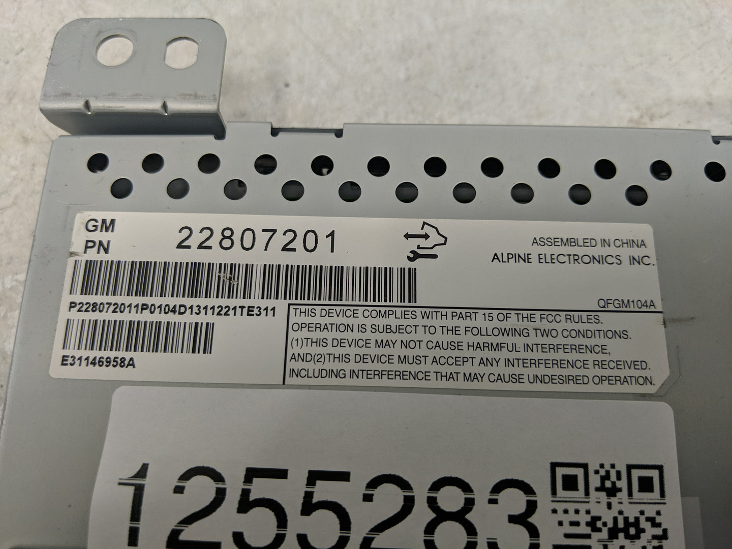 2012-2017 Chevrolet Equinox Information Display Screen - Oemusedautoparts1.com