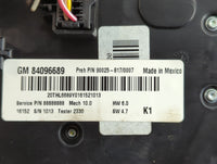 2016 Chevrolet Equinox Radio AM FM Cd Player Receiver Replacement P/N:84096689 90025-817 Fits OEM Used Auto Parts - Oemuseda