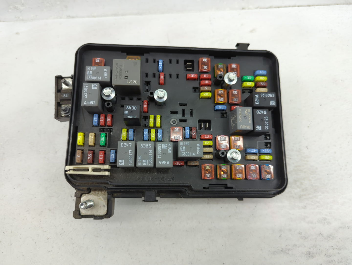 2013-2016 Chevrolet Equinox Fusebox Fuse Box Panel Relay Module P/N:22922727 Fits Fits 2013 2014 2015 2016 OEM Used Auto Par