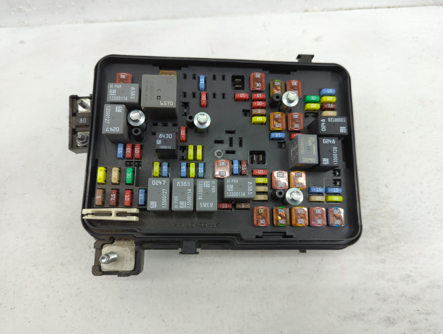 2013-2016 Chevrolet Equinox Fusebox Fuse Box Panel Relay Module P/N:22922727 Fits Fits 2013 2014 2015 2016 OEM Used Auto Par