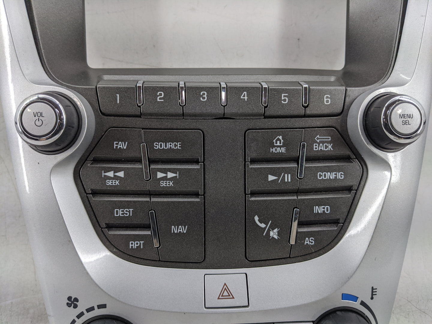 2016-2016 Chevrolet Equinox Radio Control Panel - Oemusedautoparts1.com