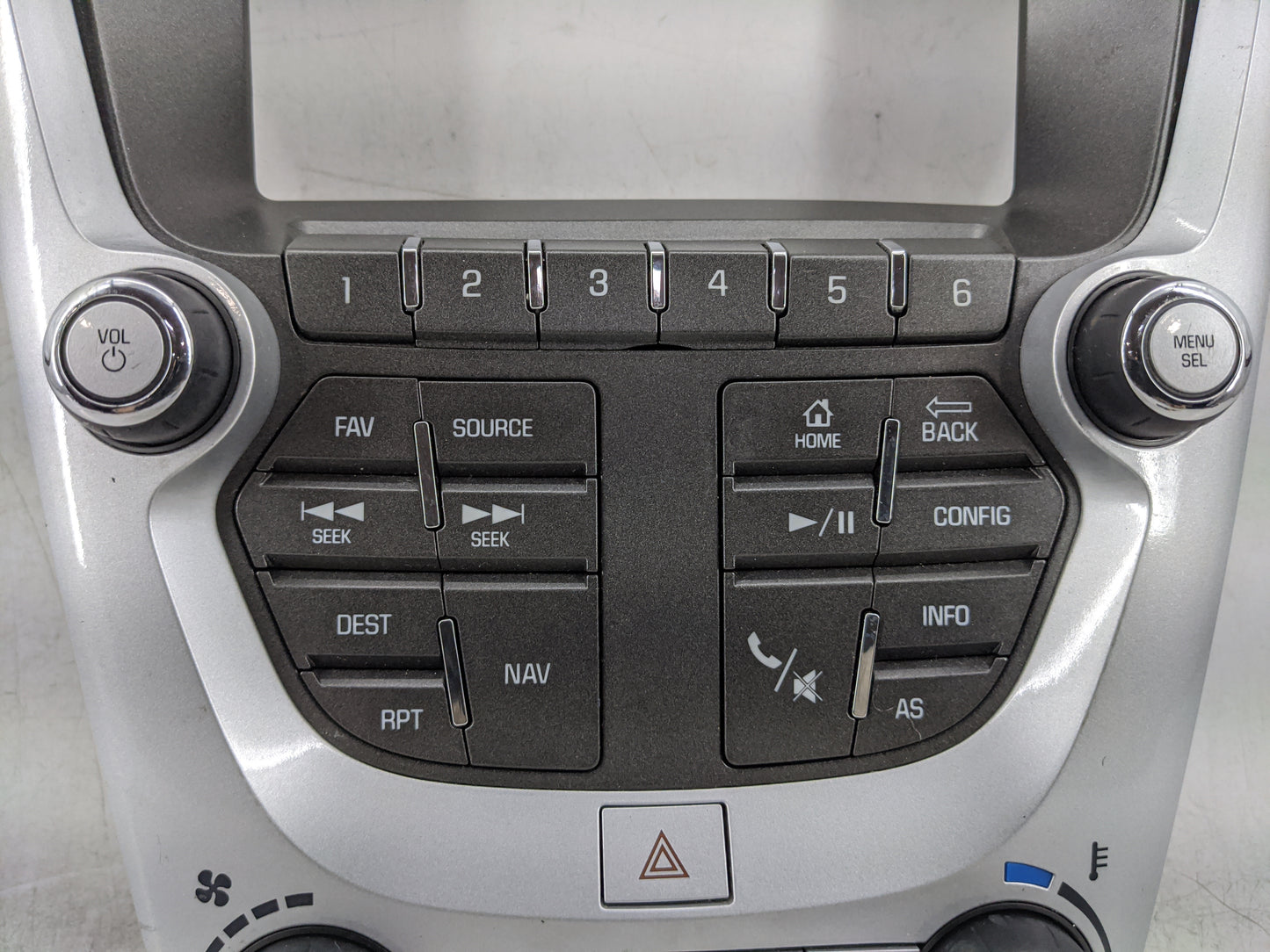 2016-2016 Chevrolet Equinox Radio Control Panel - Oemusedautoparts1.com