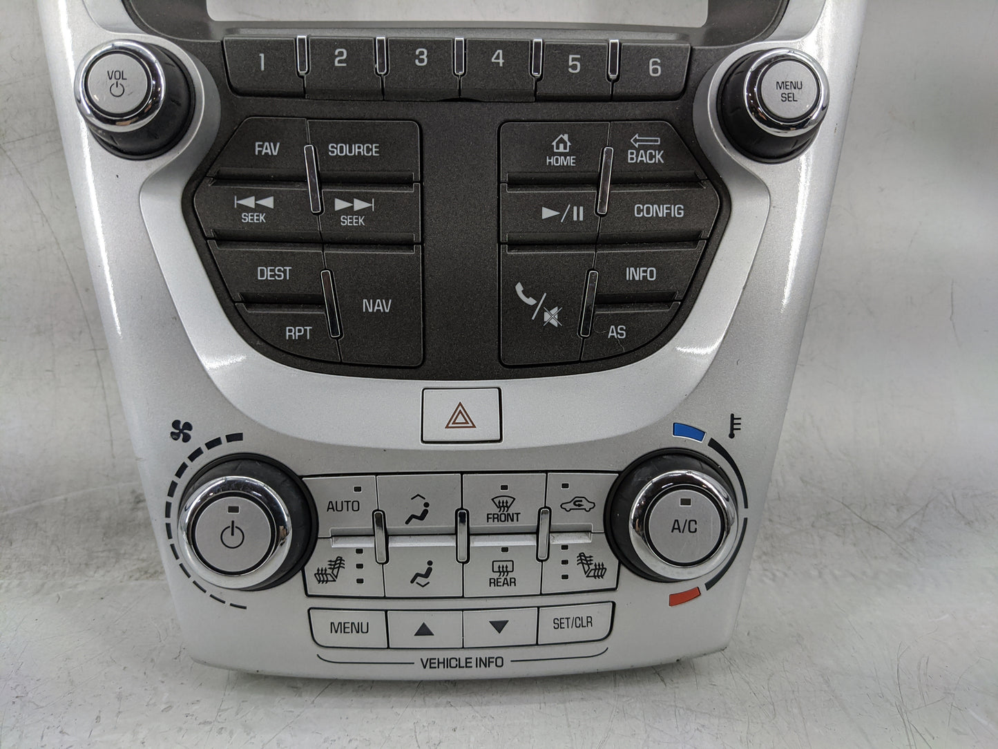 2016-2016 Chevrolet Equinox Radio Control Panel - Oemusedautoparts1.com