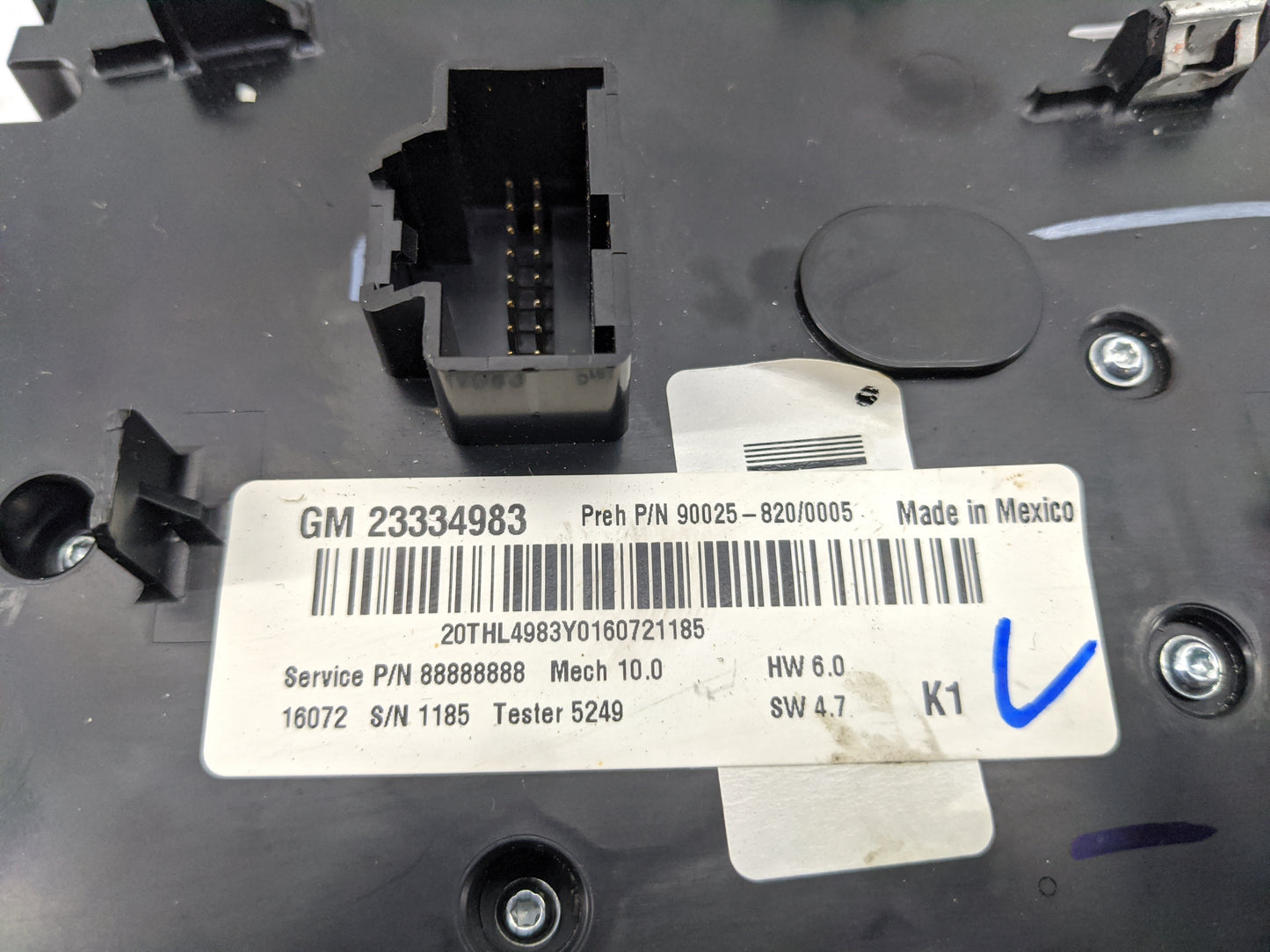2016-2016 Chevrolet Equinox Radio Control Panel - Oemusedautoparts1.com