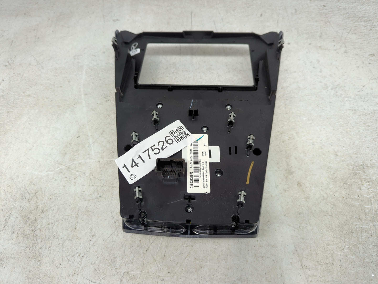 2016-2016 Chevrolet Equinox Radio Control Panel - Oemusedautoparts1.com