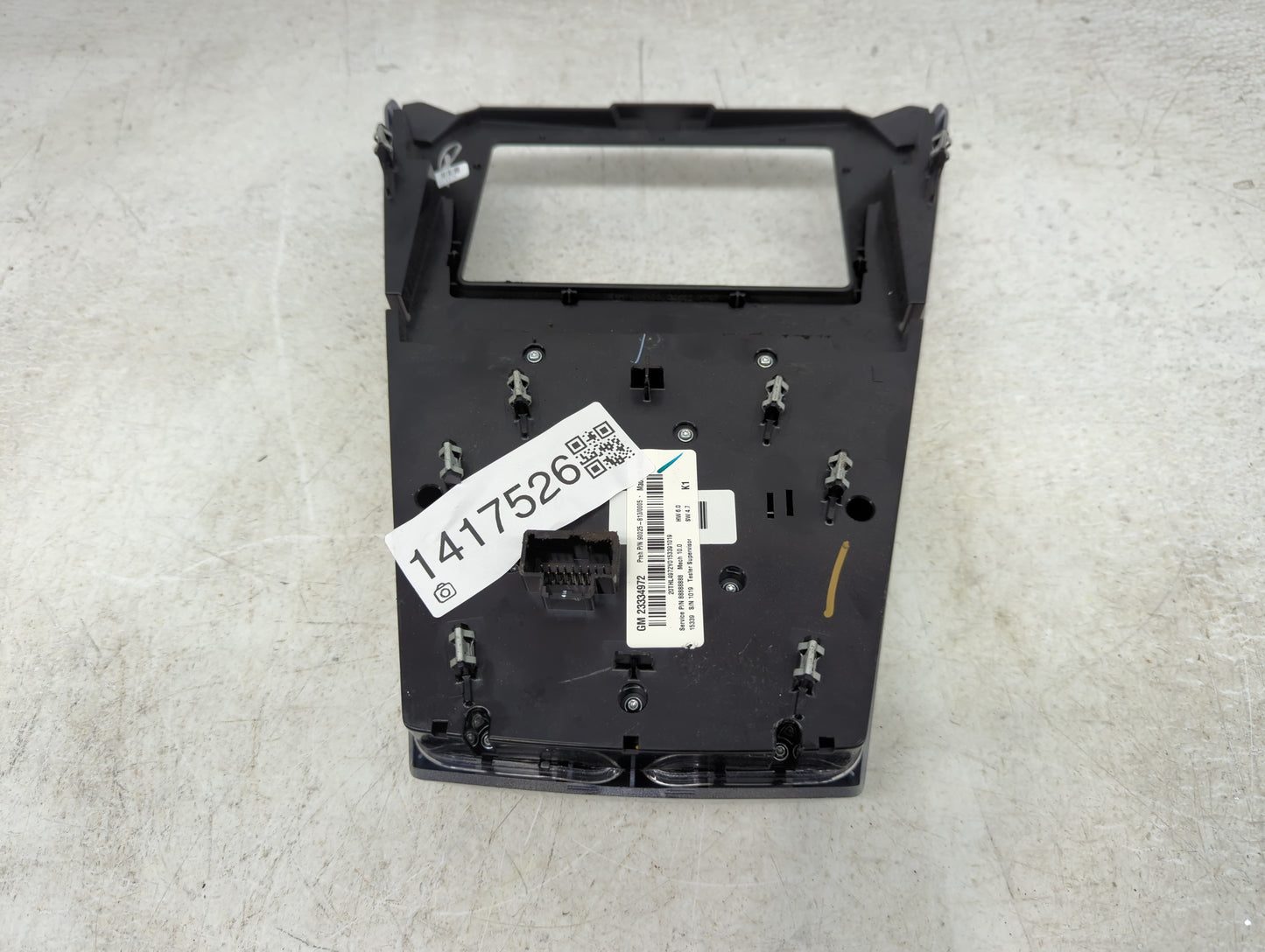 2016-2016 Chevrolet Equinox Radio Control Panel - Oemusedautoparts1.com