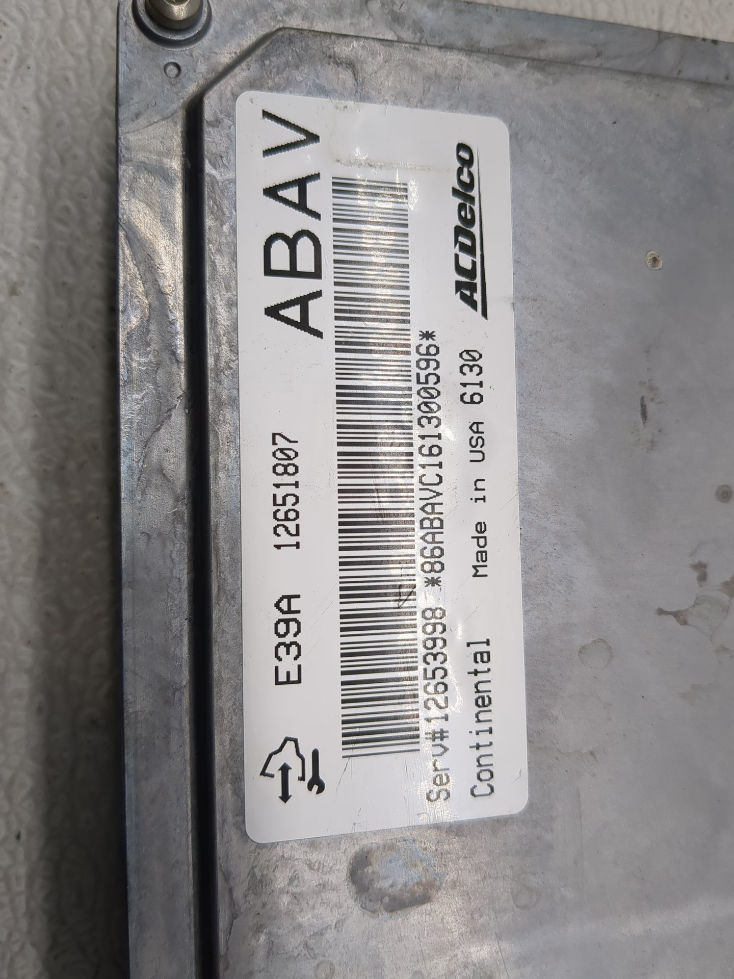 2013-2016 Chevrolet Equinox PCM Engine Control Computer ECU ECM PCU OEM P/N:12651807 Fits Fits 2013 2014 2015 2016 OEM Used 
