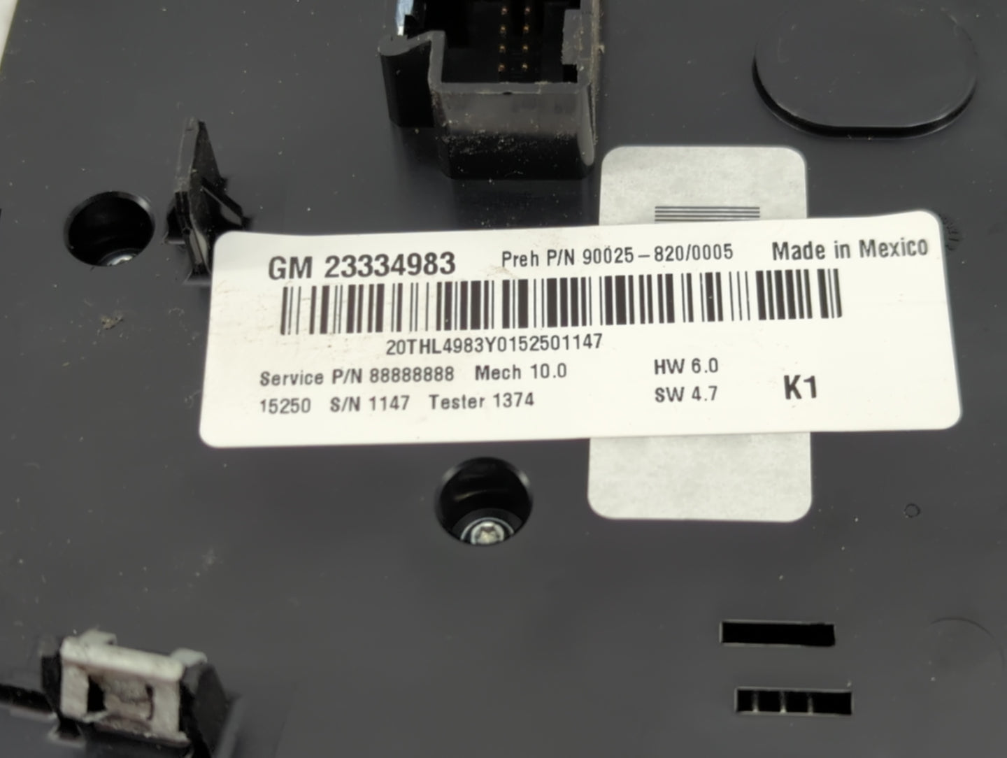 2016-2016 Chevrolet Equinox Radio Control Panel Silver - Oemusedautoparts1.com