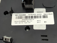 2016-2016 Chevrolet Equinox Radio Control Panel Silver - Oemusedautoparts1.com