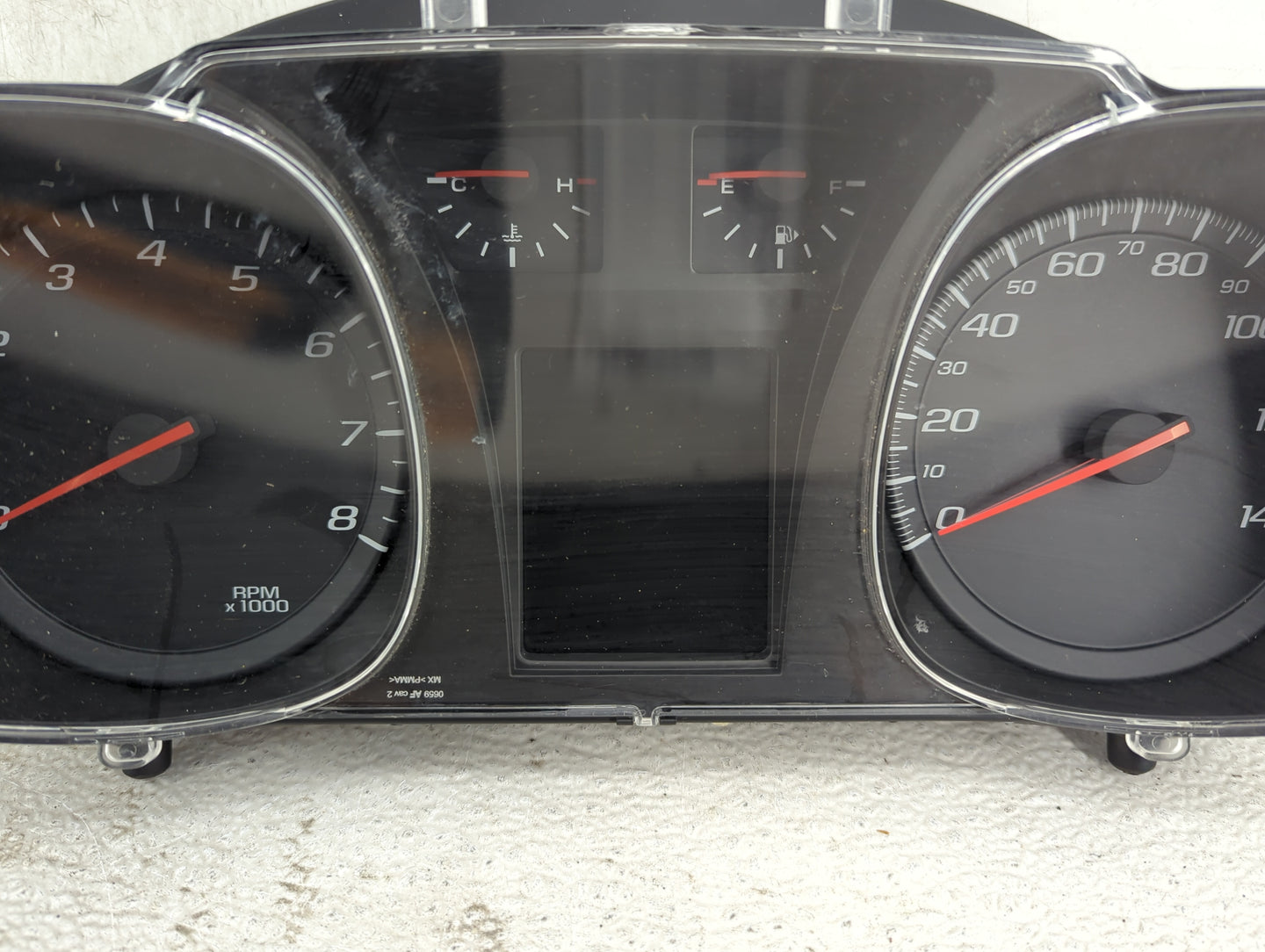 2013-2017 Chevrolet Equinox Instrument Cluster Speedometer Gauges P/N:23265863 81270319 Fits Fits 2013 2014 2015 2016 2017 O