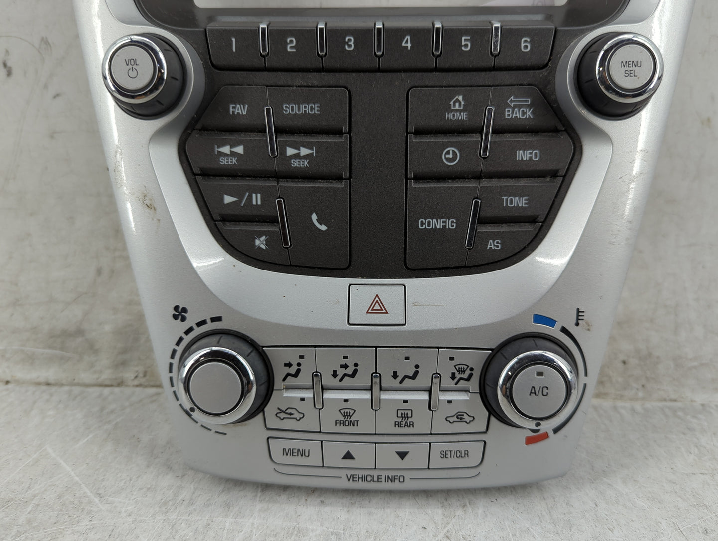 2016-2016 Chevrolet Equinox Radio Control Panel - Oemusedautoparts1.com