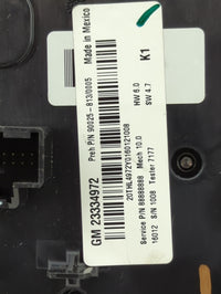 2016-2016 Chevrolet Equinox Radio Control Panel - Oemusedautoparts1.com