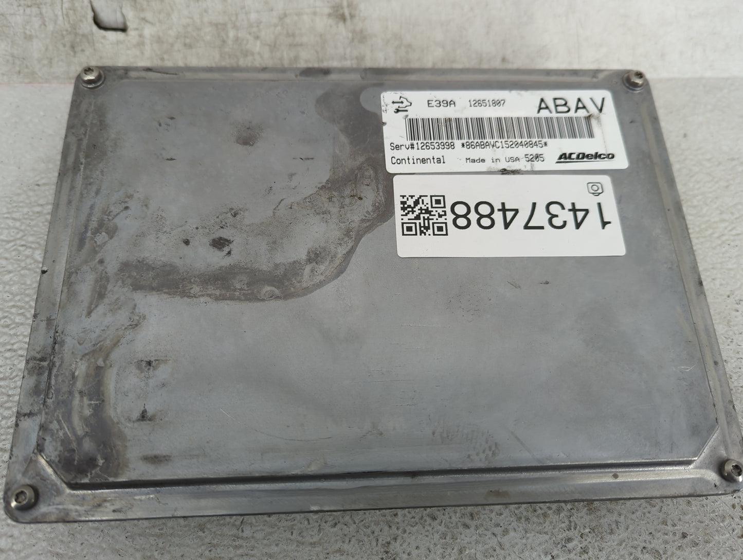 2013-2016 Chevrolet Equinox PCM Engine Control Computer ECU ECM PCU OEM P/N:12651807 12653998 Fits Fits 2013 2014 2015 2016 