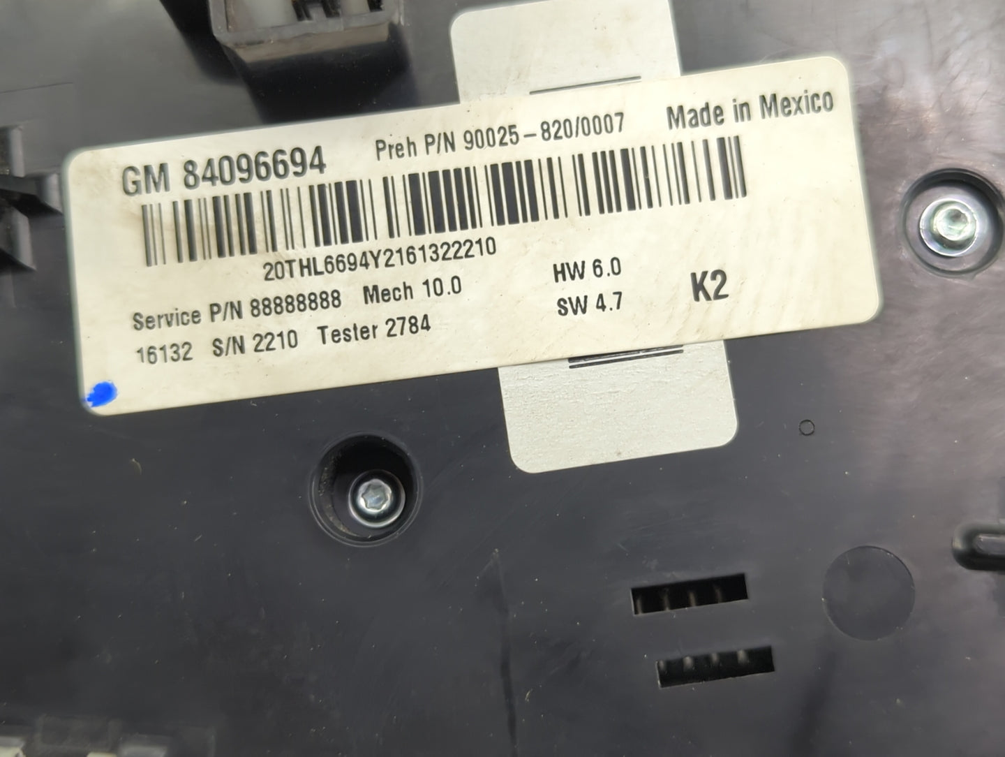 2016-2017 Chevrolet Equinox Radio Control Panel - Oemusedautoparts1.com