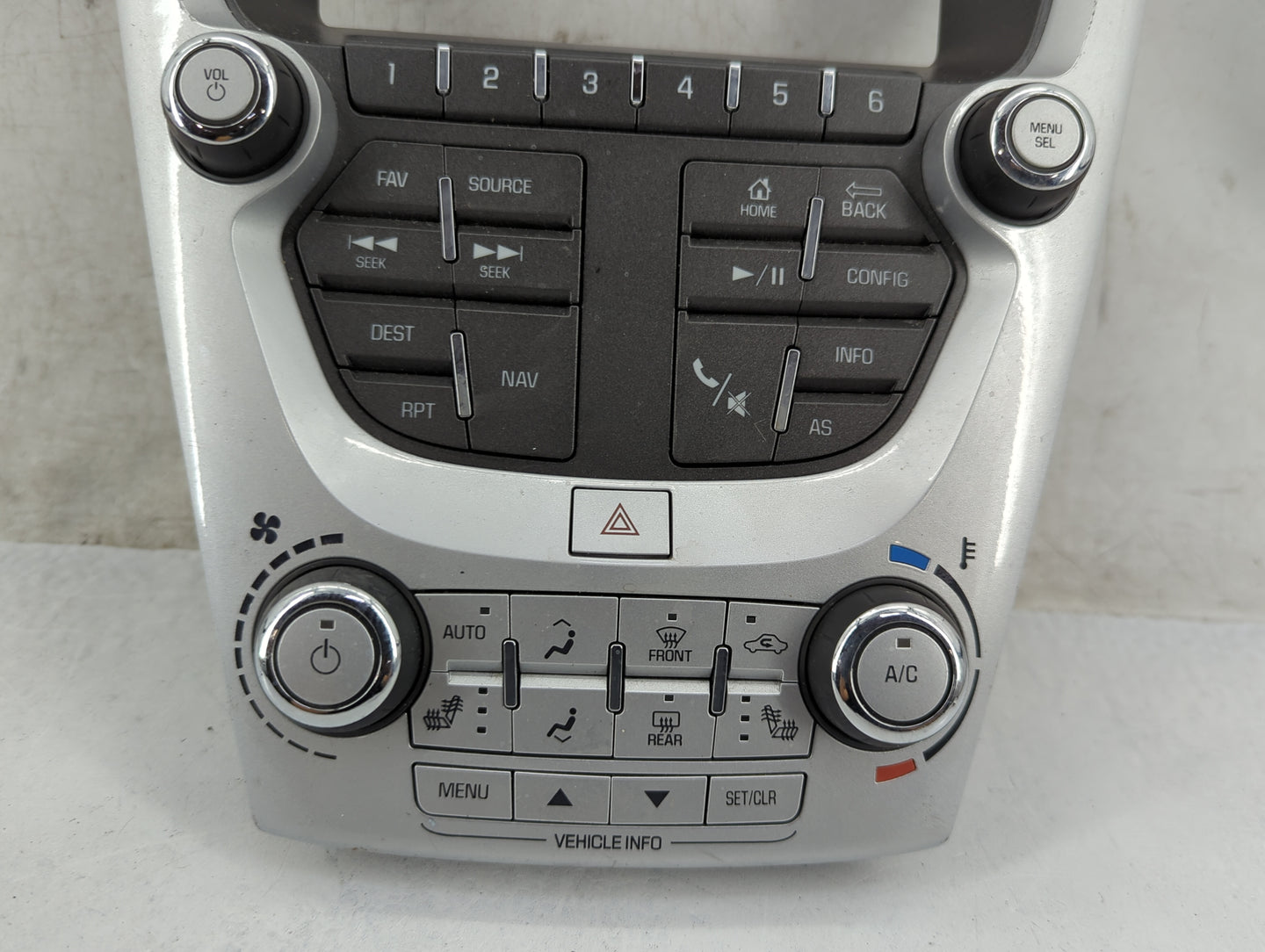 2016-2016 Chevrolet Equinox Radio Control Panel - Oemusedautoparts1.com