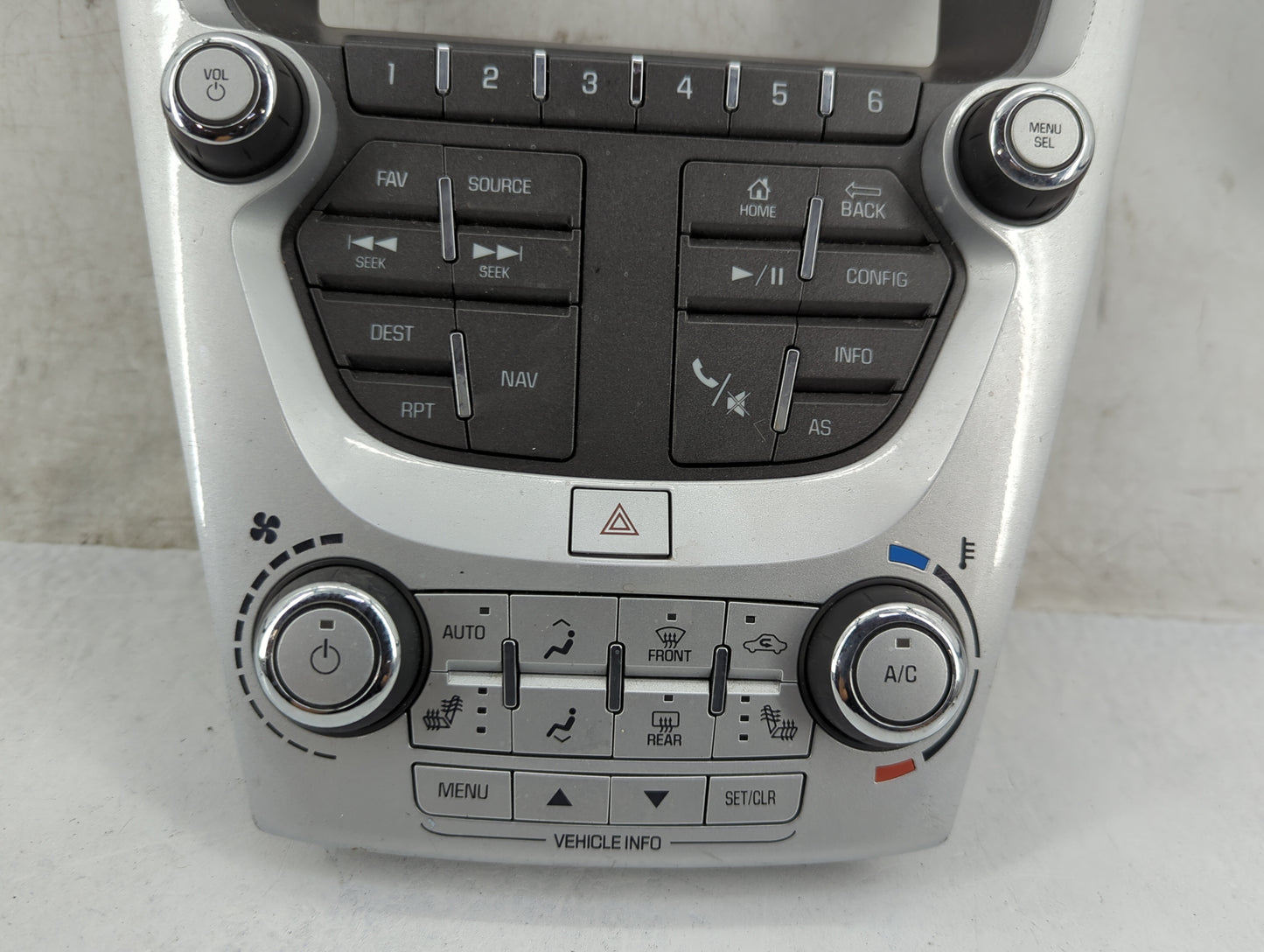 2016-2016 Chevrolet Equinox Radio Control Panel - Oemusedautoparts1.com