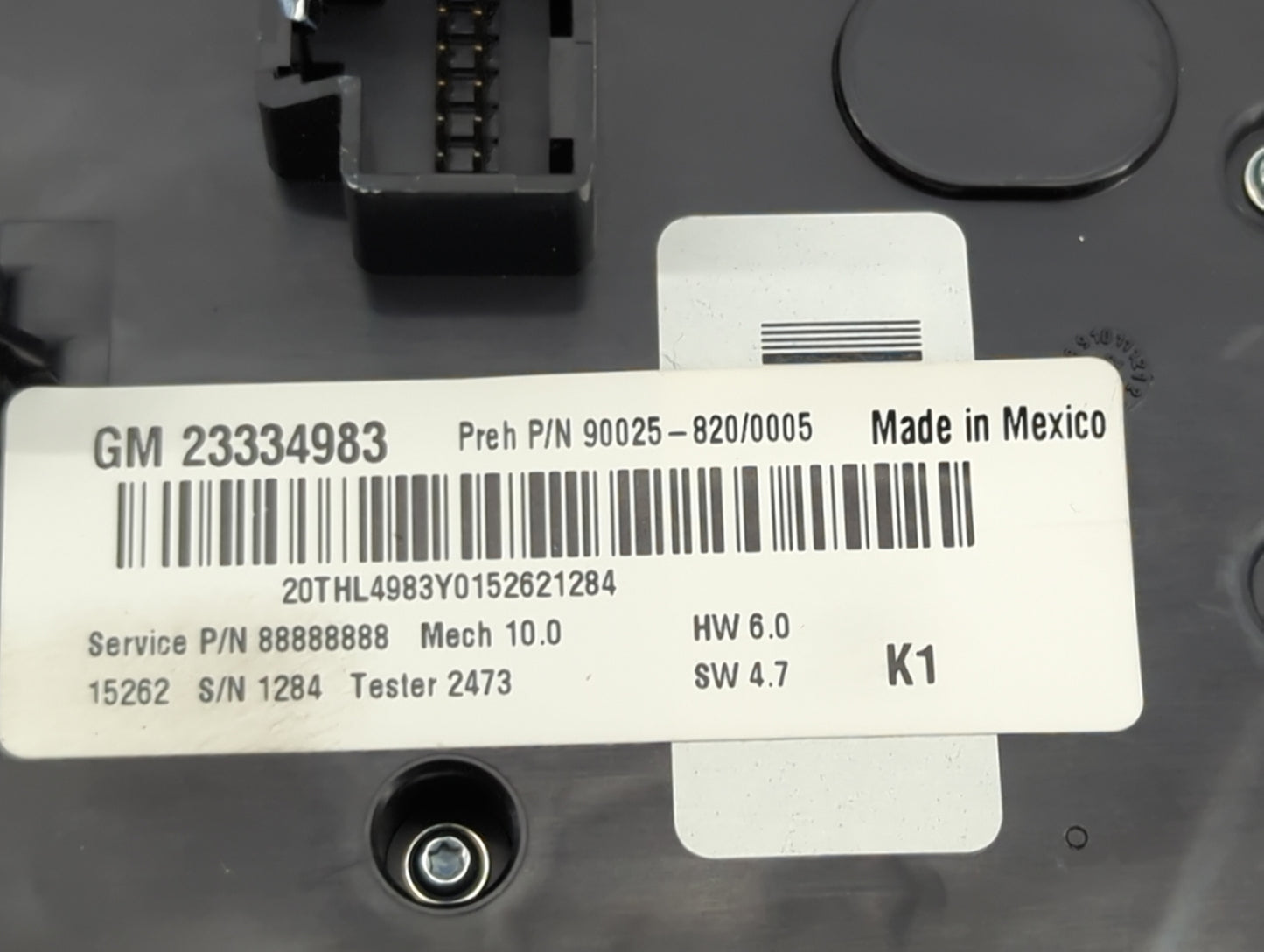 2016-2016 Chevrolet Equinox Radio Control Panel - Oemusedautoparts1.com
