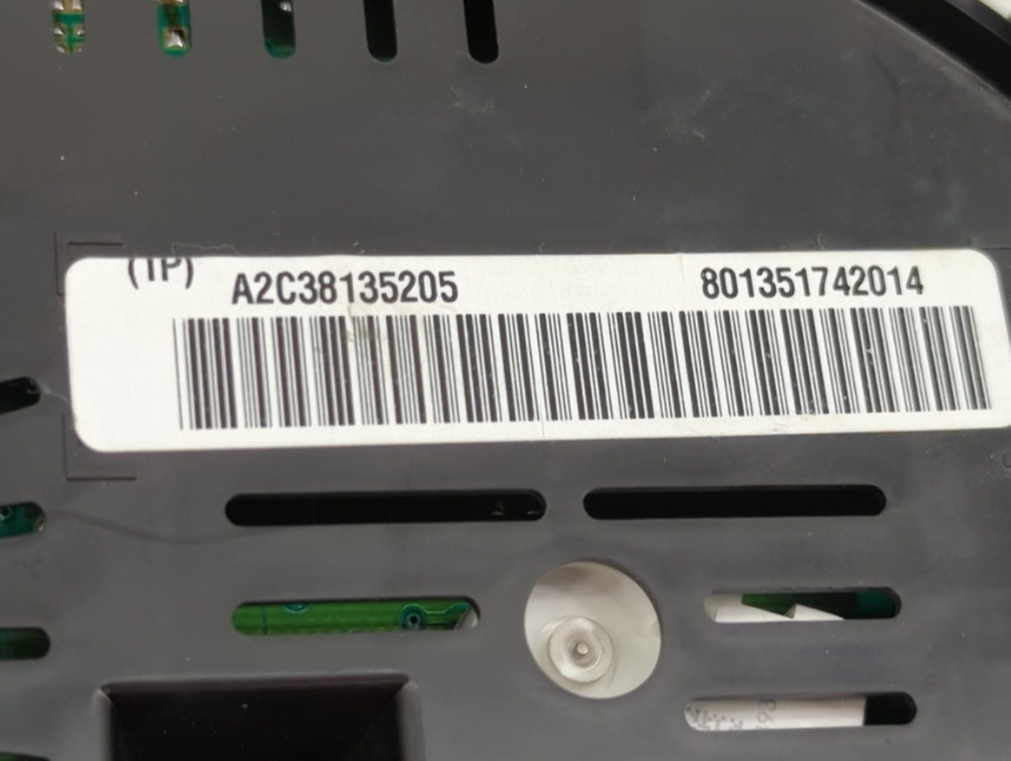 2013-2017 Chevrolet Equinox Instrument Cluster Speedometer Gauges P/N:A2C38135205 801351742014 Miles: Fits OEM Used Auto Par