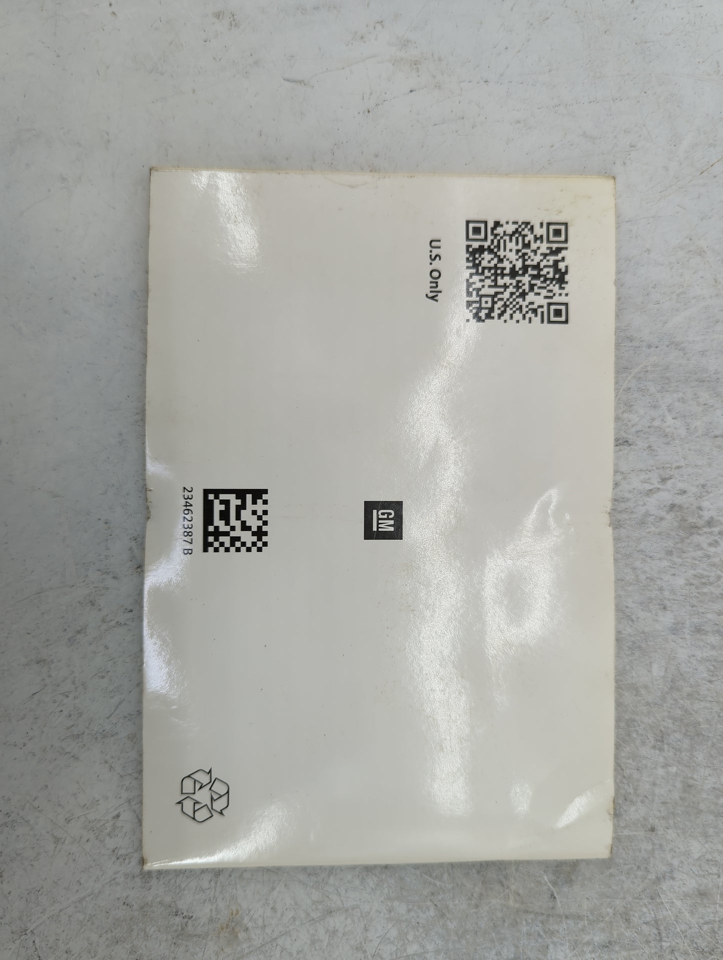 2016 Chevrolet Equinox Owners Manual Book Guide P/N:23170178 23462387 OEM Used Auto Parts - Oemusedautoparts1.com
