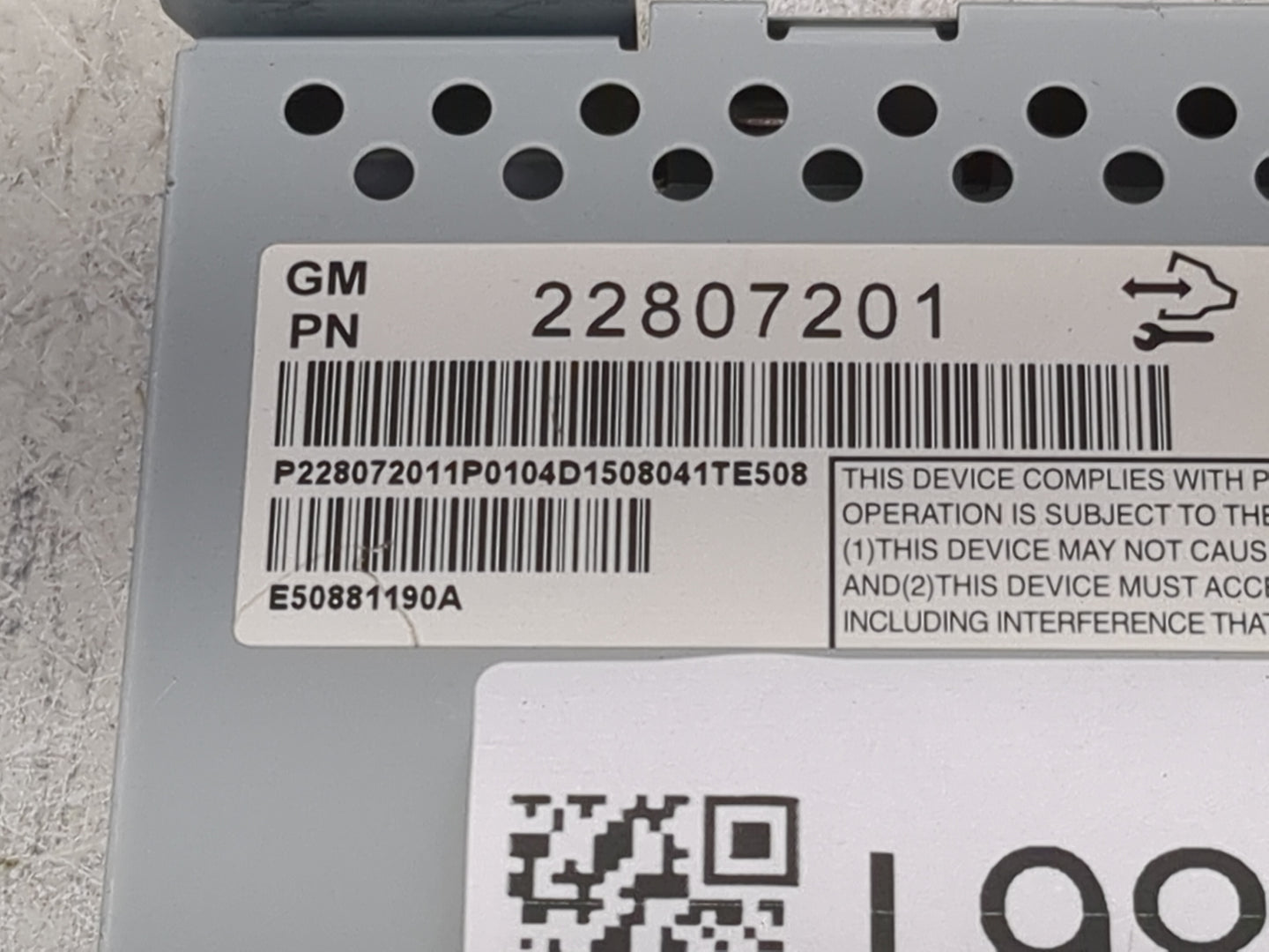 2012-2017 Chevrolet Equinox Information Display Screen 1468861 - Oemusedautoparts1.com