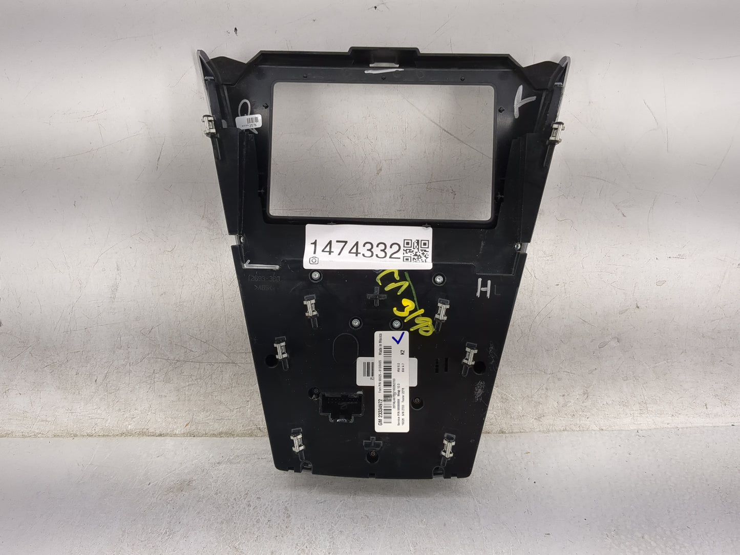 2016-2017 Chevrolet Equinox Radio Control Panel 1474332 - Oemusedautoparts1.com