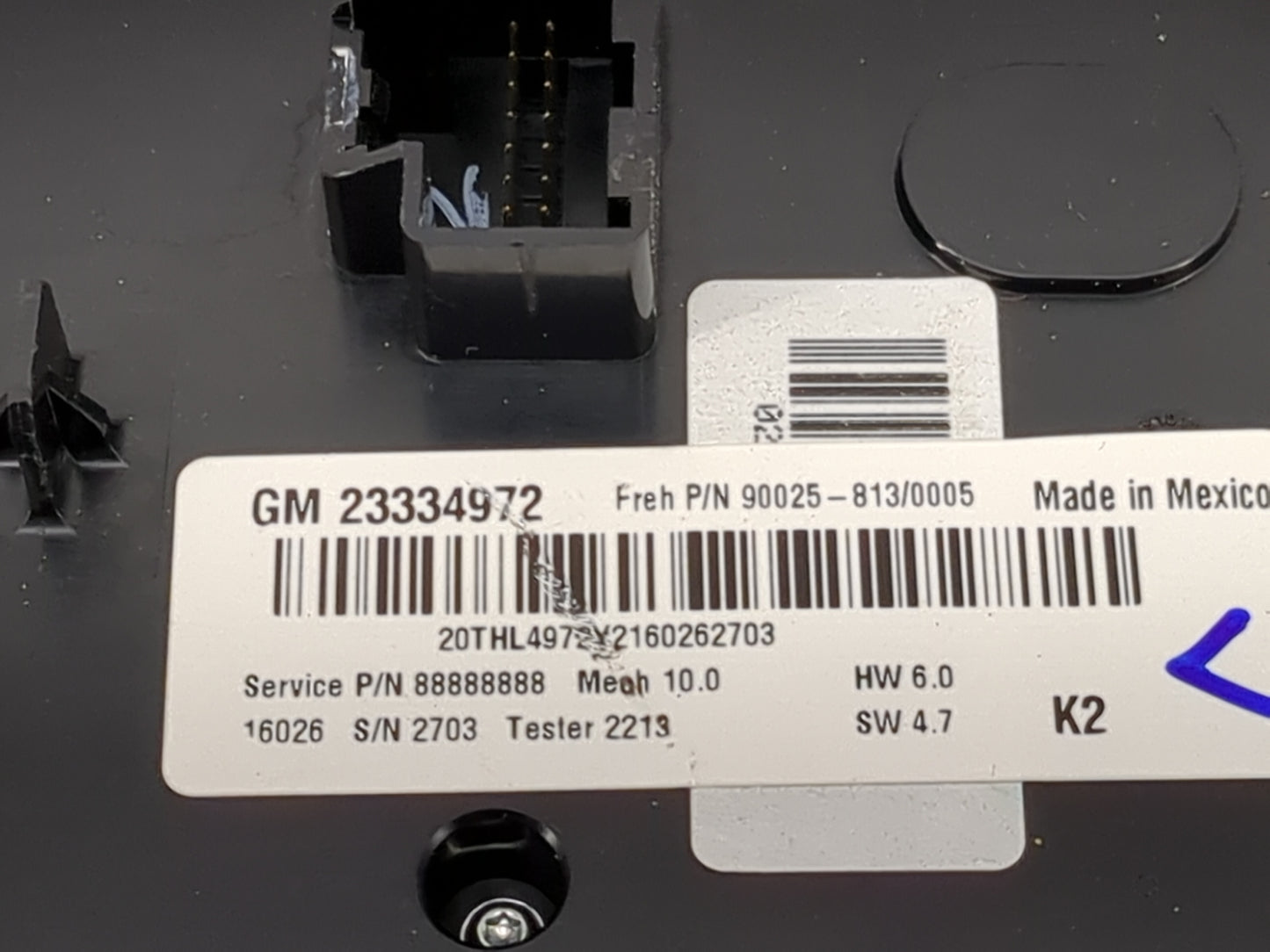 2016-2017 Chevrolet Equinox Radio Control Panel 1474332 - Oemusedautoparts1.com