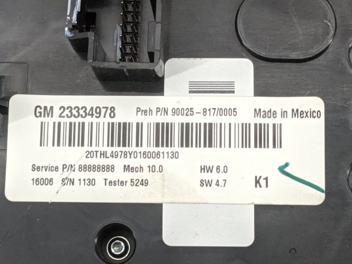 2016-2016 Chevrolet Equinox Radio Control Panel 1478274 - Oemusedautoparts1.com