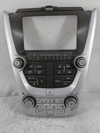 compare product 2016-2017 Chevrolet Equinox Radio Control Panel Silver 1478278